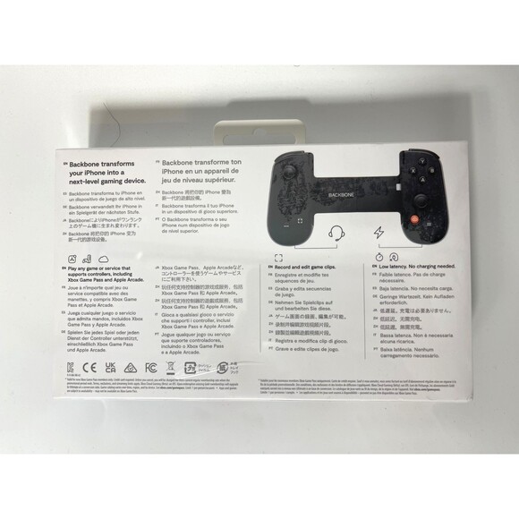🔥NEW SEALED Backbone (Lightning) BB-02-B-X Mobile Gaming Controller for iPhone - Picture 3 of 5